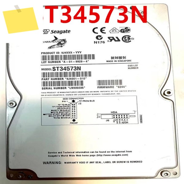 ST34573N용 서버 하드 디스크용 Seagate 4GB 2MB SCSI 7200RPM용 거의 새 원본 HDD 제품 이미지