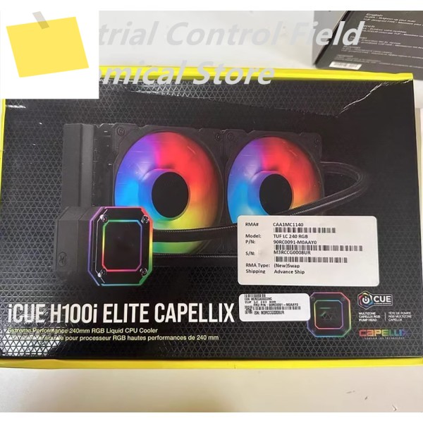 PIRATESHIP iCUE H100i ELITE CAPELLIX 수냉식 라디에이터 제품 이미지