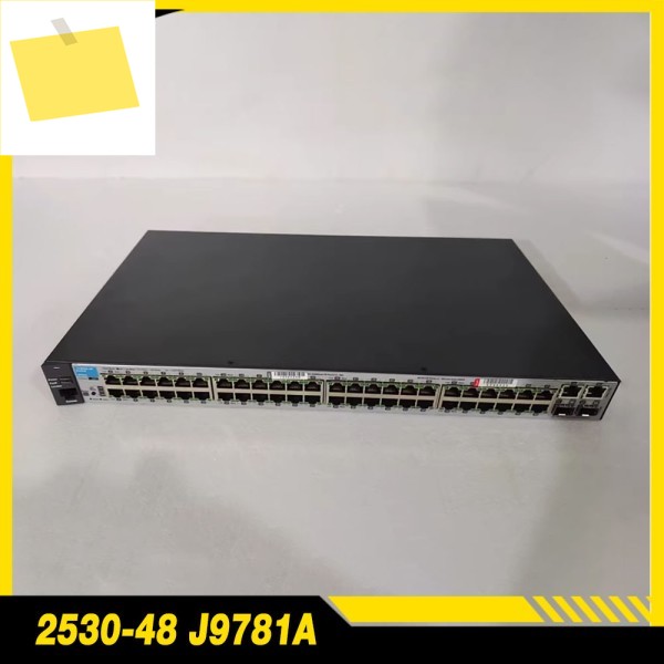 2530-48 J9781A 48 기가비트 이더넷 2 SFP 네트워크 관리 스위치 제품 이미지