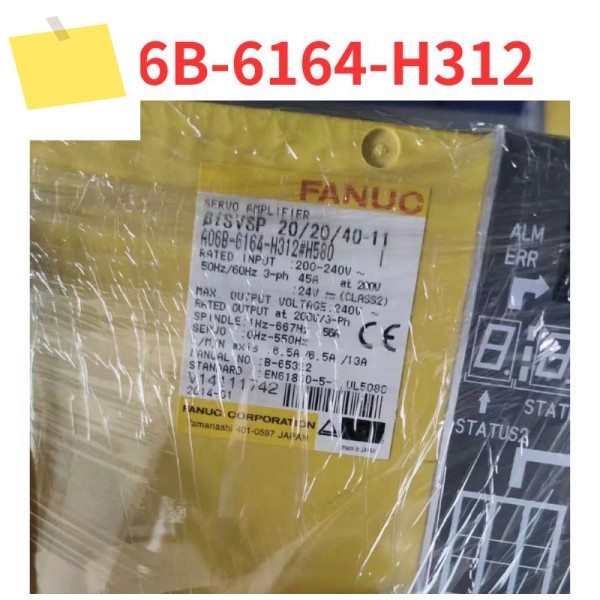 신품 A06B-6164-H312 서보 드라이버 테스트 완료 제품 이미지