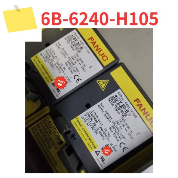 신품 A06B-6240-H105 서보 드라이버 테스트 완료 제품 이미지