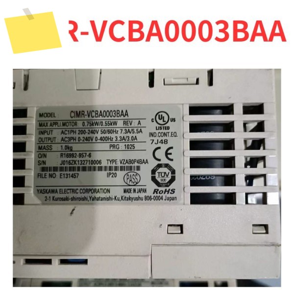 90% 신품 CIMR-VCBA0003BAA 주파수 변환기 테스트 완료 제품 이미지