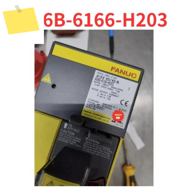 신품 A06B-6166-H203 서보 드라이버 테스트 완료 제품 이미지