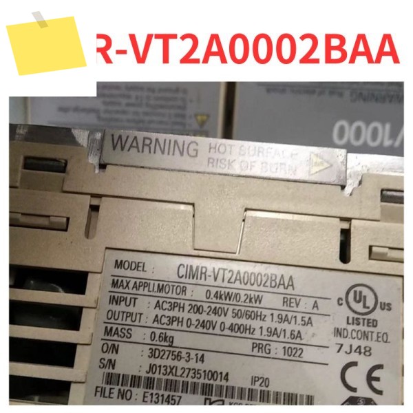 90% 신품 CIMR-VT2A0002BAA 주파수 변환기 테스트 완료 제품 이미지