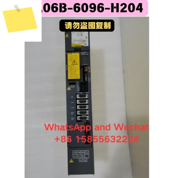 중고 드라이버 A06B-6096-H204 기능 테스트 완료 제품 이미지