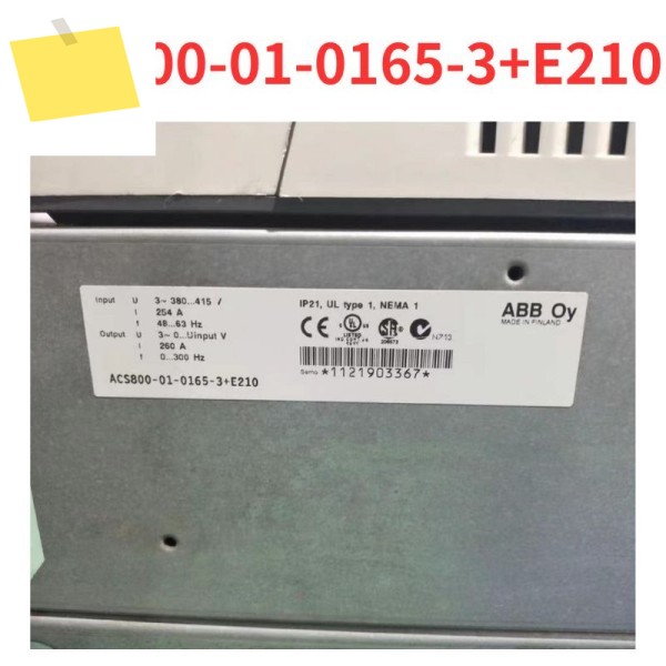 90% 신품 ACS800-01-0165-3+E210 주파수 변환기 테스트 완료 OK 제품 이미지