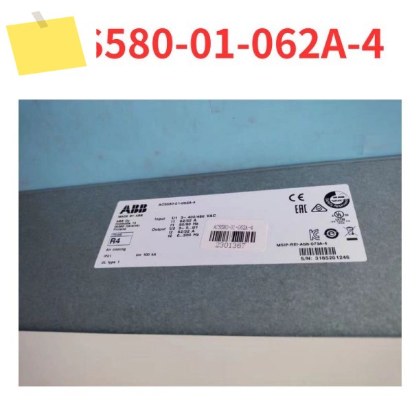 90% 신품 ACS580-01-062A-4 주파수 변환기 테스트 완료 제품 이미지