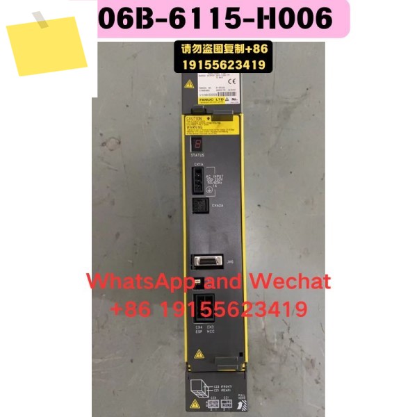 중고 A06B-6115-H006 드라이버 기능 테스트 OK 제품 이미지