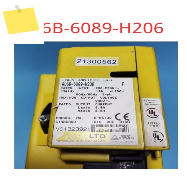 A06B-6089-H206 중고 서보 증폭기 장치, 테스트 완료 제품 이미지