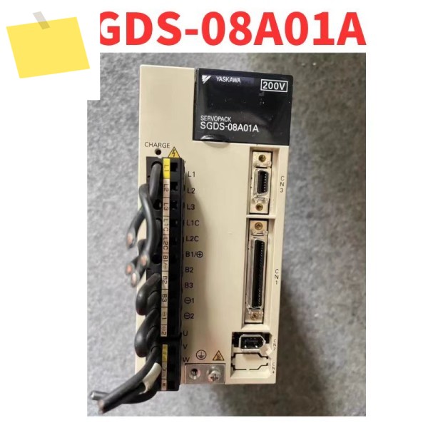 중고 SGDS-08A01A 서보 드라이브, 외관과 기능이 양호함 제품 이미지