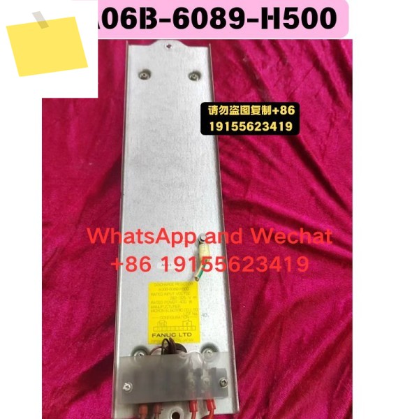 중고 A06B-6089-H500 드라이브 베이스 브레이크 저항기 기능 테스트 OK 제품 이미지
