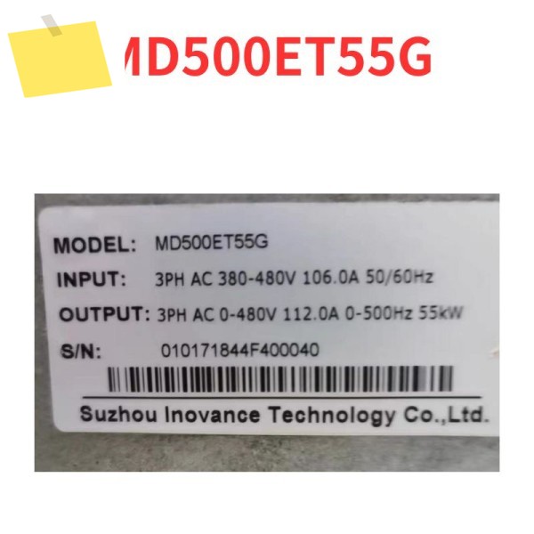 90% 신품 MD500ET55G 주파수 변환기 테스트 완료 제품 이미지