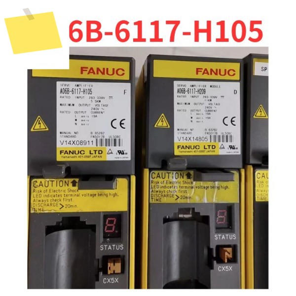 신품 A06B-6117-H105 서보 드라이버 테스트 완료 제품 이미지