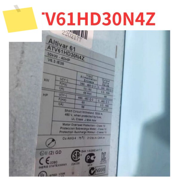 90% 신품 ATV61HD30N4Z 주파수 변환기 테스트 완료 제품 이미지