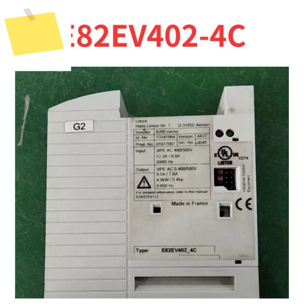 중고 E82EV402-4C 주파수 변환기 테스트 완료 제품 이미지