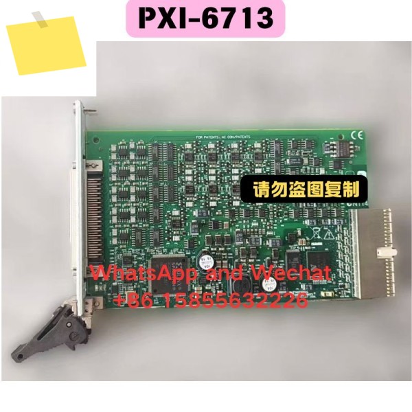 사용된 PXI-6713 수집 카드 기능 테스트 완료 제품 이미지