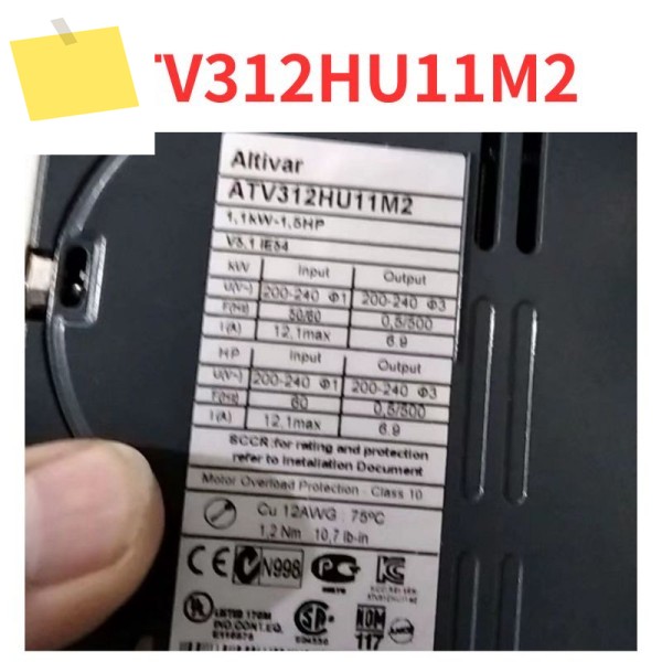 90% 신품 ATV312HU11M2 주파수 변환기 테스트 완료 제품 이미지