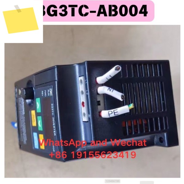 중고 3G3TC-AB004 주파수 변환기 기능 테스트 OK 제품 이미지