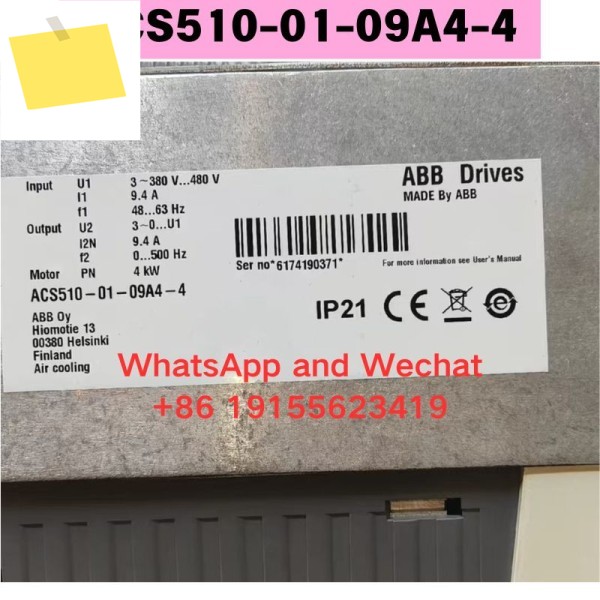 중고 ACS510-01-09A4-4 주파수 변환기 기능 테스트 OK 제품 이미지