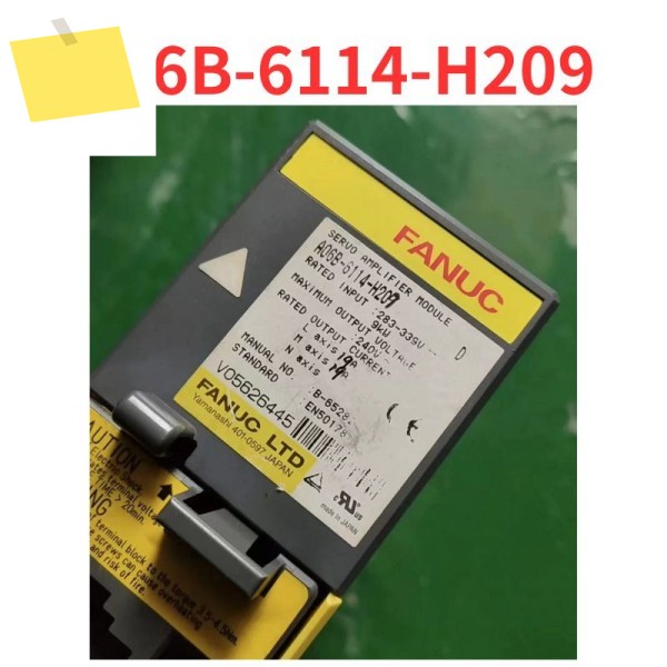 신품 A06B-6114-H209 서보 드라이버 테스트 완료 제품 이미지