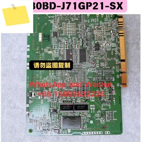 사용된 통신 보드 Q80BD-J71GP21-SX BD808C318G51 기능 테스트 완료 제품 이미지