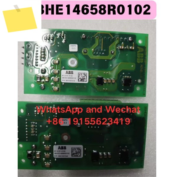 중고 ABB 제어 보드 XF D151 A102, 2개 3BHE14658R0102 기능 테스트 완료 제품 이미지