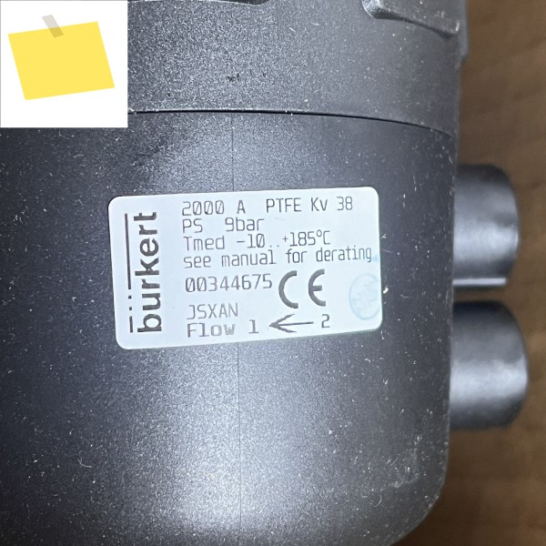 2025년 수입 BURKERT 2000 공압식 앵글 시트 밸브 00344675 상하이 Senlayer 이 좋습니다 제품 이미지