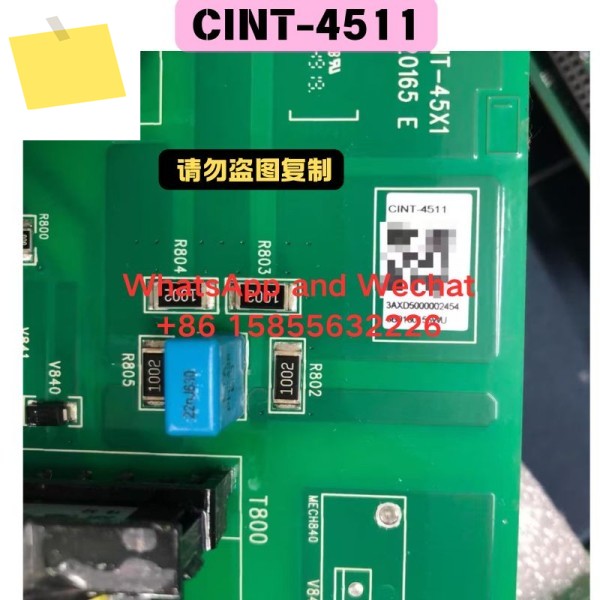 모듈 기능 테스트가 포함된 ABBACS580 시리즈 CINT-451145KW 주파수 변환기 전원 보드 드라이브 사용 OK 제품 이미지