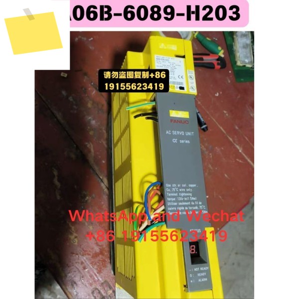 중고 A06B-6089-H203 드라이버 기능 테스트 OK 제품 이미지