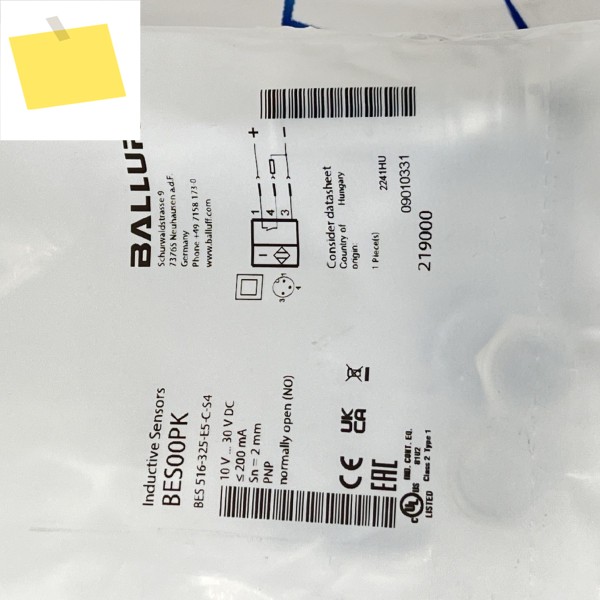 BALLUFF BES 516-325-E5-C-S4 유도 센서 상하이 모리 레이어 공급 제품 이미지