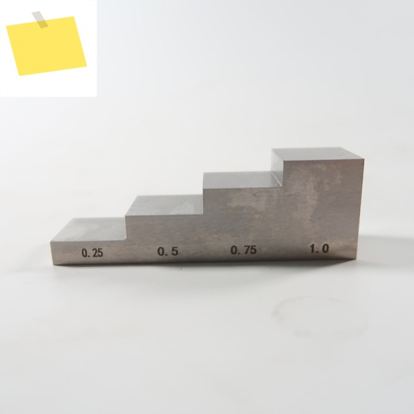 4단계 교정 블록&UT 테스트 0.25''-0.5''-0.75''-1'' 304 스테인리스 스틸 제품 이미지