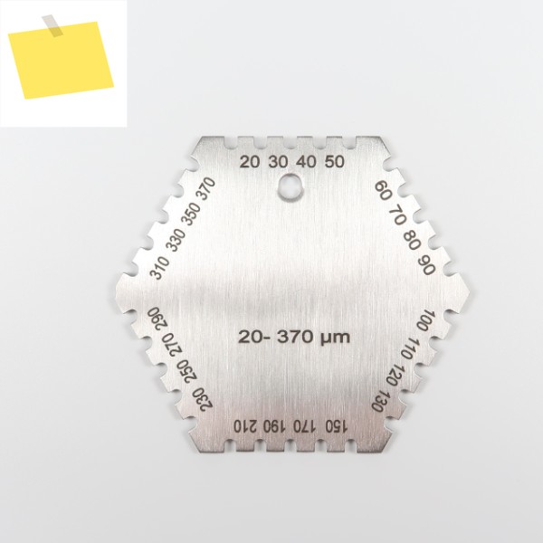 TMTECK-370 습식 필름 게이지필름 빗, 20-370μm 제품 이미지