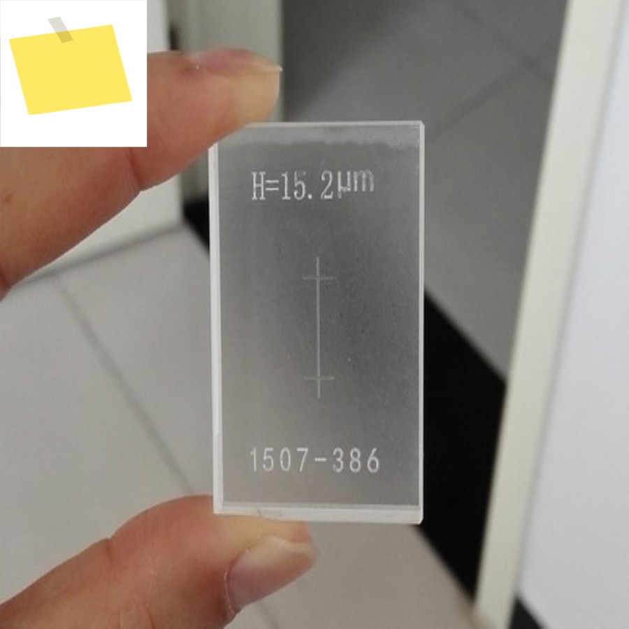표준 거칠기 보정 블록, 단일 각인 라인 제품 이미지