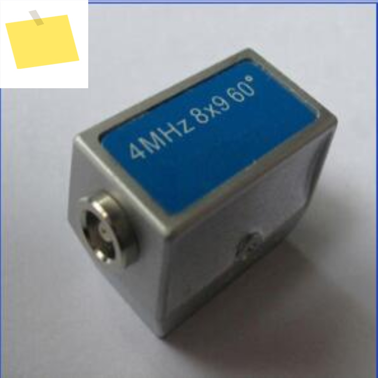 Mitech 각도 빔 프로브 변환기, 60 도, 4MHz, 89mm 제품 이미지