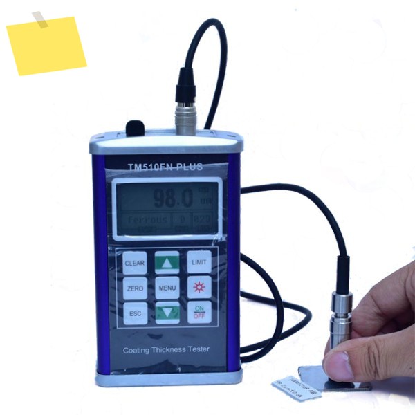 TM510FNplus 디지털 백라이트 LCD 필름 두께 측정기 자동차 페인트 분리형 프로브가있는 코팅 게이지 제품 이미지