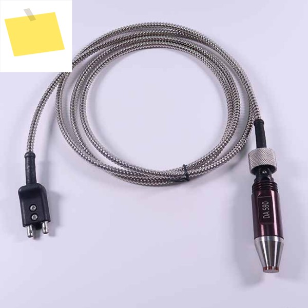 GE C123 외장 케이블이 있는 EQUV DA590 두께 프로브는 DMS Go 및 시리즈 측정기에 적합합니다. 제품 이미지