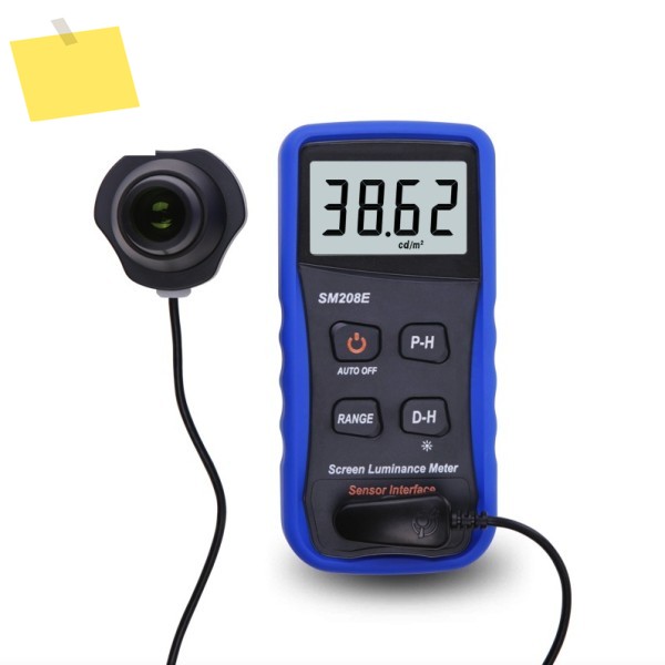 밝기 측정용 휴대용 휘도 테스터, 화면 계량기, 0.01-39990 cdm2 범위, 배터리 없음, SM208E 제품 이미지