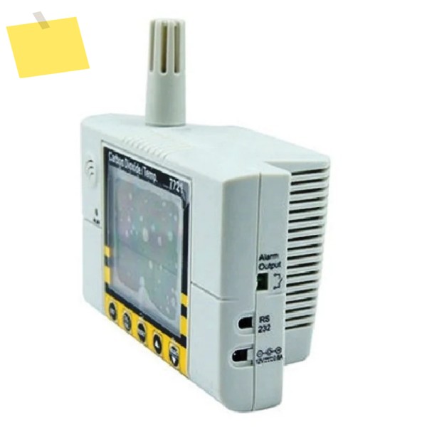 이산화탄소 감지기 LCD 화면 공기 품질 분석기온도 기록계 CO2 농도 경보 모니터 가스 분석기AZ7721 제품 이미지