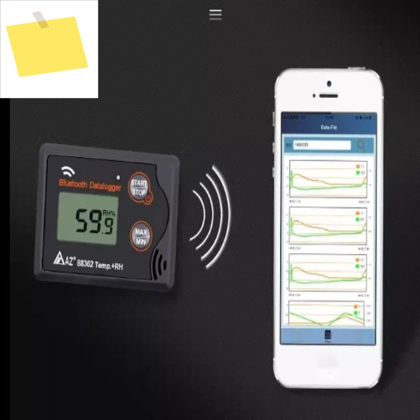 AZ88360 Bluetooth 4.0 무선 온도 모니터링 데이터 로거 제품 이미지