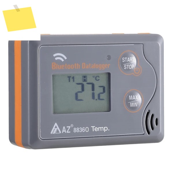 대만 Hengxin AZ88360 냉장 온도, 습도 및 압력 기록계Bluetooth 포함 제품 이미지
