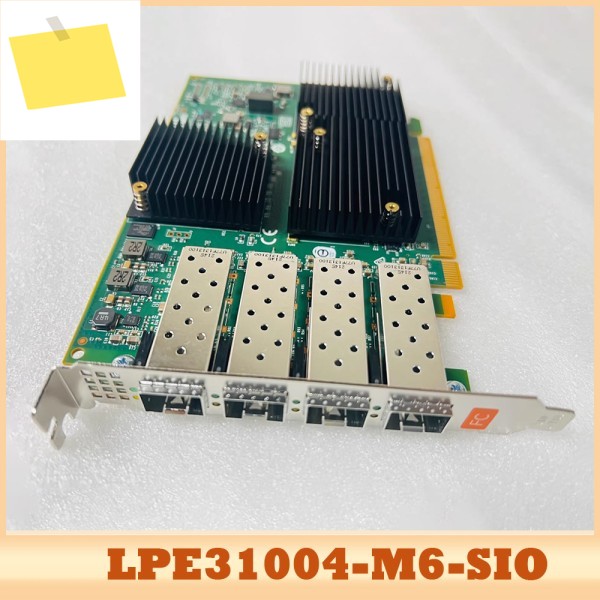 16G 네 개의 전기 포트 SNA 저장소 HBA 카드 LPE31004-M6-SIO 제품 이미지