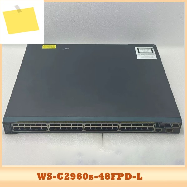 WS-C2960s-48FPD-L 48포트 기가비트 PoE SFP 네트워크 스위치 제품 이미지