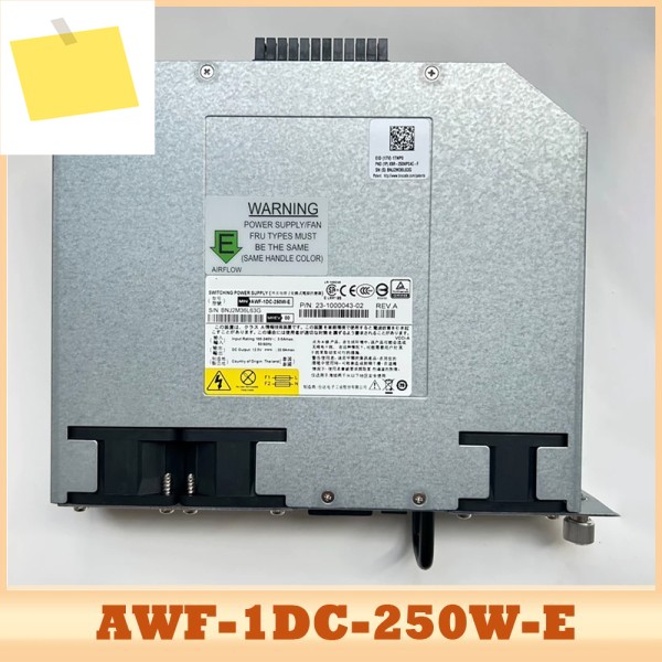 AWF-1DC-250W-E 스위치 전원 공급 장치 VDX6720 23-1000043-02 제품 이미지