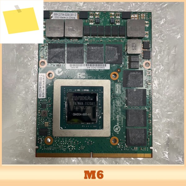 NVIDIA GM204 그래픽 카드 Tesla M6 8GB GPU MXM용 제품 이미지