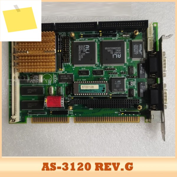 AS-3120 REV.G ISA 절반 길이 산업용 제어 마더보드 제품 이미지