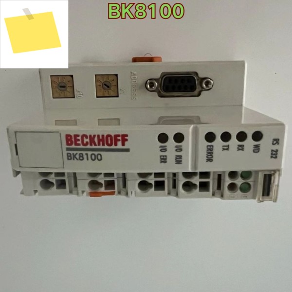 중고 PLC 모듈 BK8100 기능 테스트는 정상입니다. 2025년 10월 최신 제품 이미지