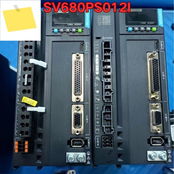 중고 SV680PS012I 서보 드라이브, 작동 상태 양호. 2025년 8월 제공 제품 이미지