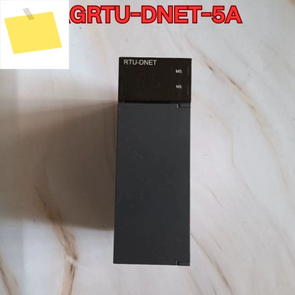 중고 PLC 모듈 AGRTU-DNET-5A 기능 테스트는 정상입니다. 2025년 11월 최신 제품 이미지