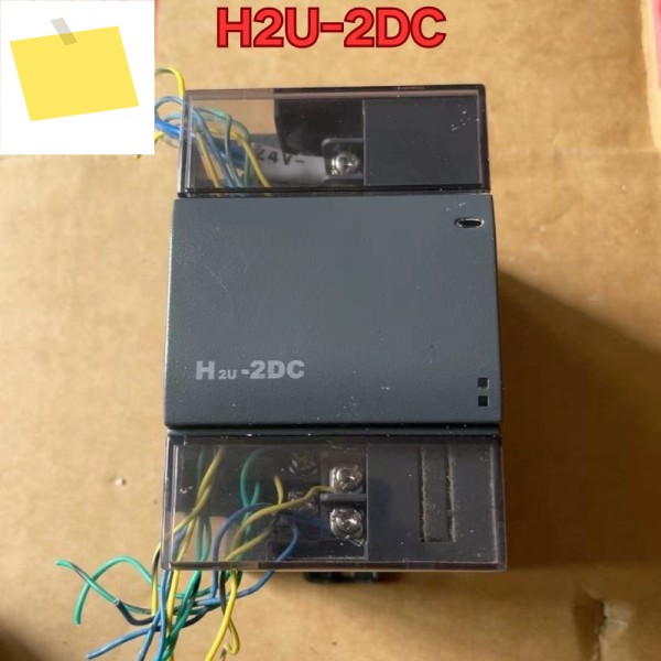 중고 PLC 모듈 H2U-2DC 기능 테스트는 정상입니다. 2025년 최신 제품 이미지