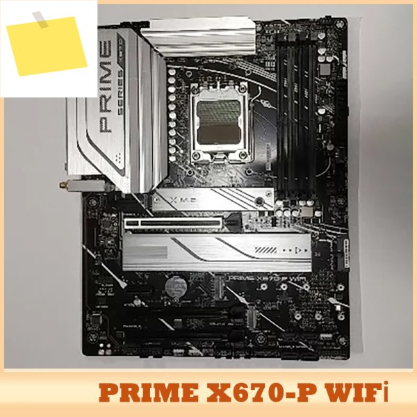 AS-US ATX 마더보드 AM5 PCIe5.0 지원 Ryzen 760077007900X7950X 7800X3D CPU PRIME X670-P WIFI 제품 이미지